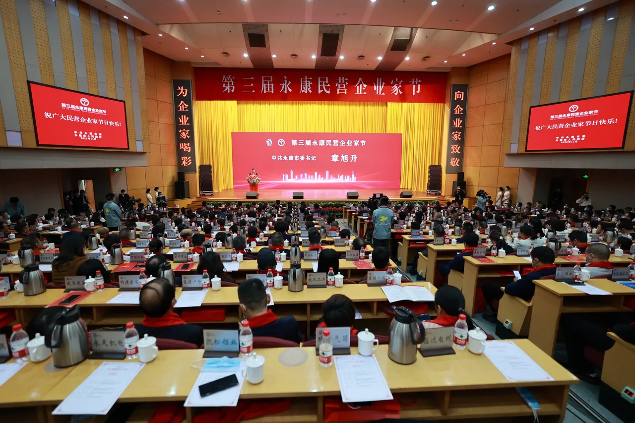 民营先发挑大梁,第三届永康民营企业家节开幕