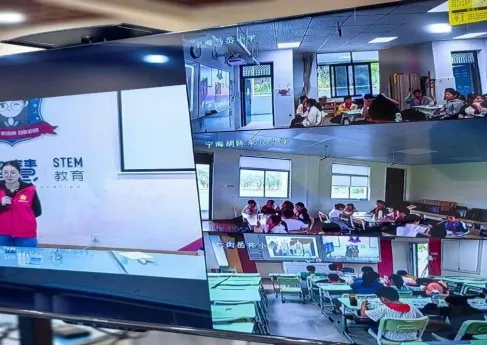 宁海“山旮旯”空中科普课堂照亮乡村学子的科学之梦